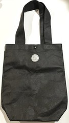 RARE Lululemon Tote Black Grey White Snap Shut 14×12 *Ships Free*