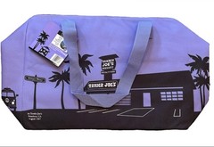 Trader Joe’s Insulated Tote Freezer Cooler Bag Market Shopper XL Purple Lavender