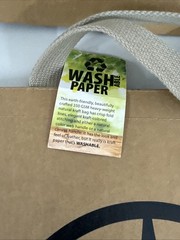 Lot Of 2 Washable Paper Mercedes-Benz Paper Tote Bag 12”x 13”x7.5” Gift Bag New