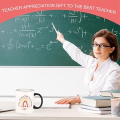Teacher Appreciat Box – Unique Funny Mug Set for Women, Graduat