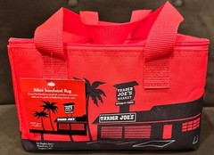 Trader Joe’s Red Mini Insulated Lunch Bag 1.5 gallons – New with tag