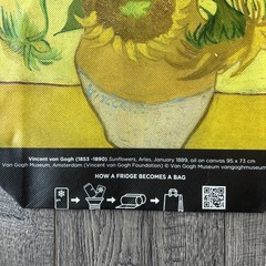 Vincent van Gogh Sunflowers reusable eco-friendly tote bag Amsterdam