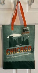 Trader Joe’s Chicago Illinois Reusable Grocery Bag 6 Gallon Capacity Brand New