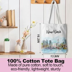Jeilink New York Souvenirs and Gifts Beach Weekender Tote Travel Newyork11