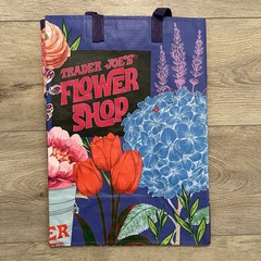 RARE NEW Trader Joe’s Bag Set 6 – Corn Mandarin Nocturne Flower Shop PB Flyer