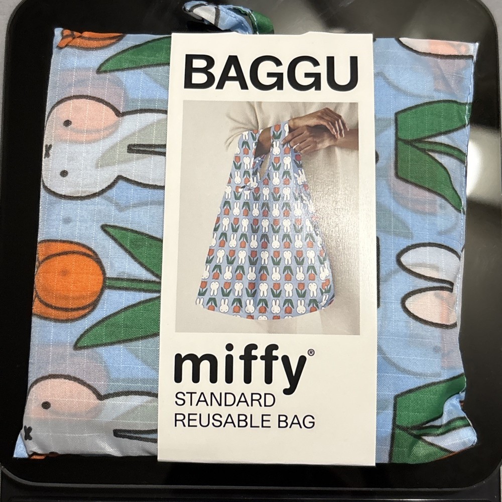 Baggu Easter MiffyExclusive Reusable Bag – Tulips New Easter Themed Bunny Tulips