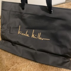 Nicole Miller Big Reusable Shopping Bag & Tote Sturdy Designer Gorgeous