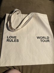 Jay Shetty Concert TOTE Love Rules World Tour Canvas Large Self Help podcast