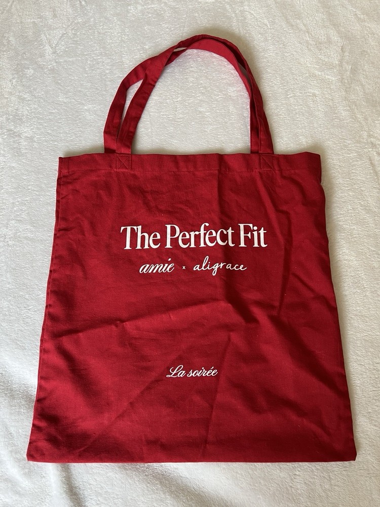 Amie x Aligrace “The Perfect Fit” Tote Bag 15.5″ x 14.5″