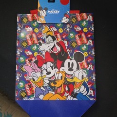 Disney Mickey and Friends Reusable Shopping Bags 2-Pack Multicolor All-Over