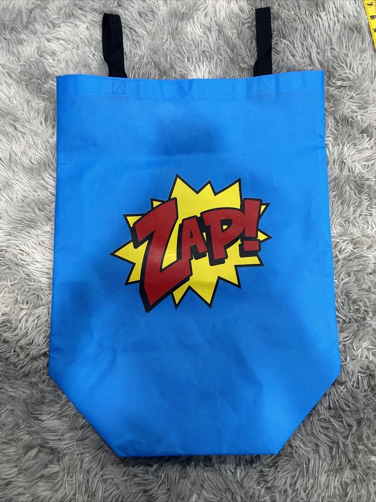 Superhero Reusable Eco Blue Gift/Shopping Bag ZAP 2 Handle Large Fabric Comcon