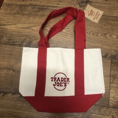 Trader Joe’s Red Mini Canvas Tote