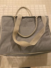 KeepCool Large Gray Reusable Insulated Cooler Bag Keeps Food Drinks Hot/Cold