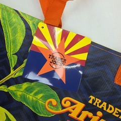 Trader Joe’s Arizona Reusable Shopping Bag Polypropylene Tote 6 Gallon Lot of 2