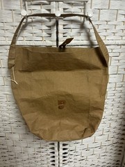 Trader Joe’s Washable Paper Lunch Bag Brown Supernatural Paper Tote Vtg HTF