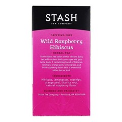 Stash Tea Wild Raspberry Hibiscus 20 Bags 20 Count (Pack of 1)