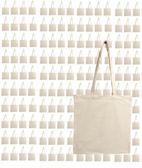 NOVASTILE 48-Pack 100% Cotton Natural Tote Bags 6 oz, Large Reusable Shopping…