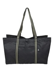 Yubisha Eco Bag, Super Shopping Basket Bag, 30L, Black, #3489-01, Approx. 24cm (