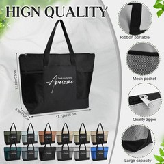 12 Pcs Nurse Appreciation Week Gifts Bulk Inspirational Zipper Tote Bag with …