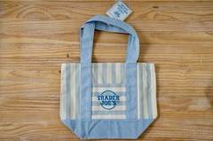 Choose Your Color! Trader Joe’s Striped Canvas Mini Tote 2026 summer collection
