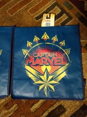 Marvel CAPTAIN MARVEL Reusable Tote Shopping Bag (13″ x 13″ x 6.75″ ) NWT