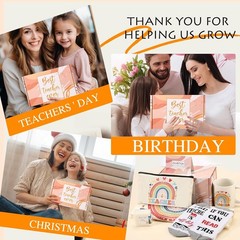 Teacher Appreciat Box – Unique Funny Mug Set for Women, Graduat