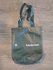 LULULEMON Spring 2025 Reusable LARGE Shopping Tote Bags Forest Green 11 X 9