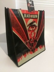 Marvel Black Widow Reusable Tote Grocery Gift Bag Avengers
