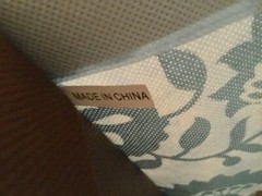 Vintage IMAX Imports PolyCanvas Tote Shopping Bag – Blue & Brown FREE SHIPPING