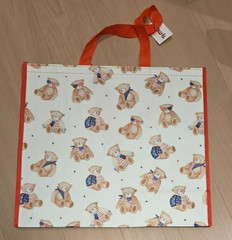 NWT TJ MAXX- American Teddy Bears – Large Reusable Shopping Tote Eco Bag