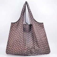 Foldable Shopping Bag – Waterproof, One-Shoulder, Portable, Thick, Grocery.