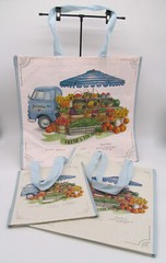 VW Single Cab Transporter, Reusable Shopping Bags, Set of Three, TJ Maxx