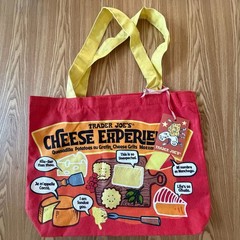 Trader Joe’s Cheese Adventures and Experience Double-Sided Reusable Canvas Tote