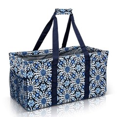 Extra Large Utility Tote Bag – Oversized Collapsible Reusable Wire Frame Rect…