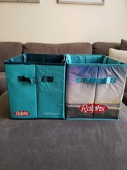 RARE! Set Of 2 Ralphs Grocery Supermarket Reuseable Shopping Totes – Beach…