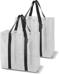 Reusable Grocery Bag XL 42L, Heavy Duty Storage Tote with Handles, Large Utility