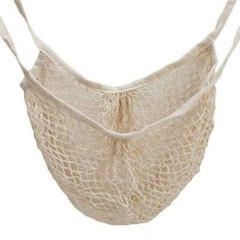String Shopping Grocery Bag Cotton Tote Mesh Net Woven Mesh Bag Reusable Shopper