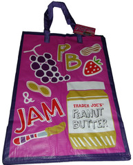 TRADER JOE’S COMFORT FOOD ~ Reusable PB&JAM/Mac&Cheese Tote ~ Bag 6-Gal