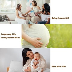 Gift for Baby Shower WELCOME TO YOUR NEW MOM ERA 9.84″ x 1.97″ x 7.08″, White