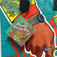 Trader Joe’s New Mexico Land of Enchantment Chile Reusable Plastic Tote Bag