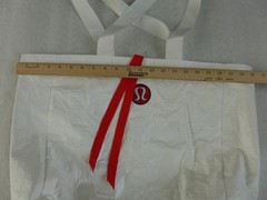 Lululemon lot of 3 Reusable Shopping Tote Bags Small Large Extra large