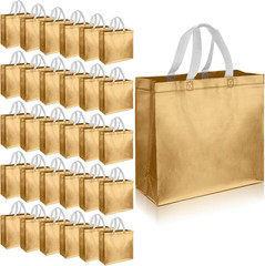 60 Pcs Reusable Gift Tote Bags Housekeeping Appreation Grocery Shopping Bag with