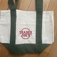 Trader Joe’s Mini Canvas Tote Bag RARE LIMITED In Hand New Authentic!!