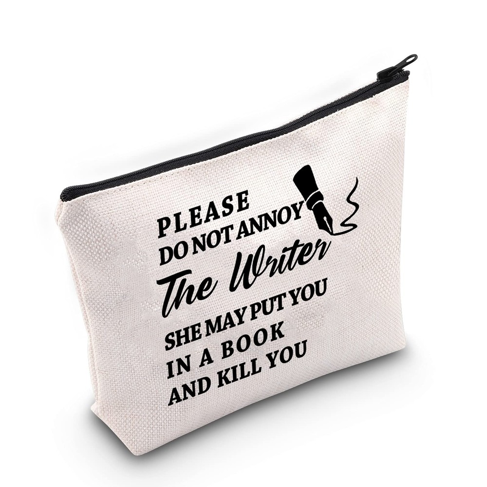 LEVLO Funny Book Author Gift Please Do Not Annoy The
