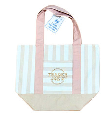 Trader Joe’s Mini PASTEL Striped Canvas Tote Bag(2026) – Pick Your Color!!