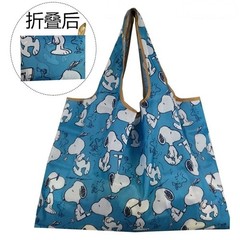 Snoopy Foldable Shopping Bag – Large, Reusable, Waterproof Tote