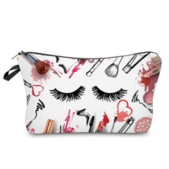 Deanfun Makeup Case Small, Cosmetic Zipper Bag Waterproof for Purse D2-55243