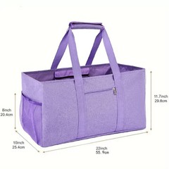 Extra Large Utility Tote BagReusable Shopping Bags with Handles – WaterproofF…
