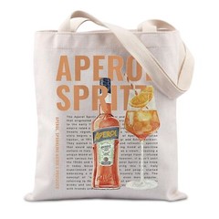 Aperol Spritz Tote Bag Italian Cocktail Lover Gift