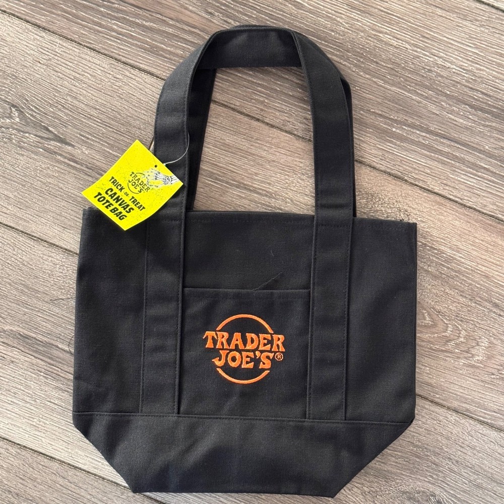 Trader Joe’s 🎃 Halloween 🎃 Mini Tote Bag *Limited Edition* Trick or Treat
